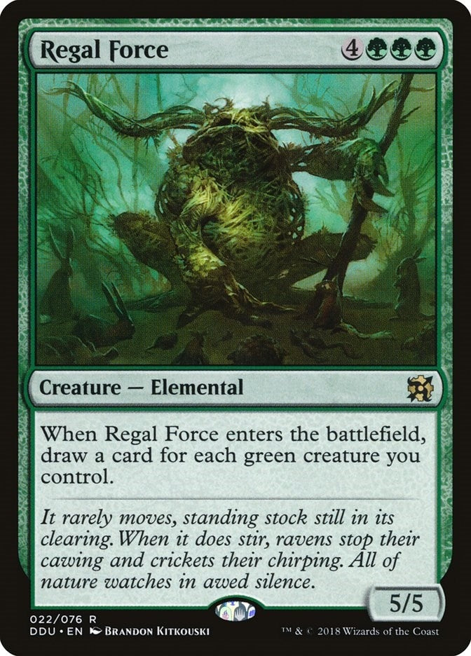 Image for Regal Force (Duel Decks: Elves vs. Inventors) (22) - Magic: The Gathering