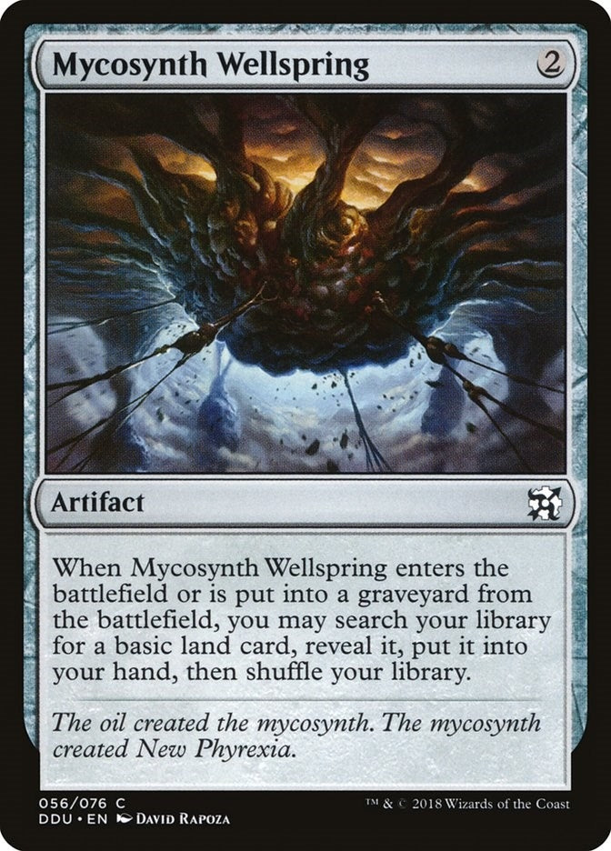 Image for Mycosynth Wellspring (Duel Decks: Elves vs. Inventors) (56) - Magic: The Gathering