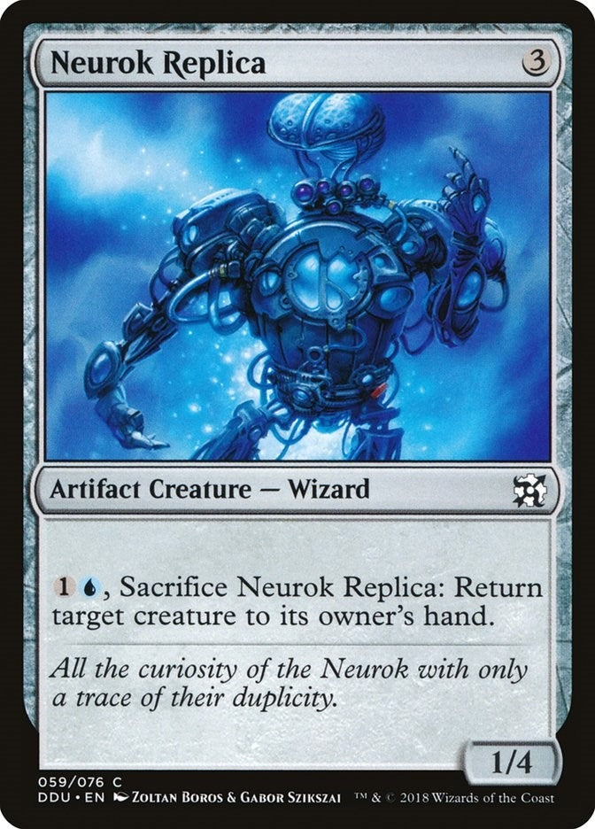 Image for Neurok Replica (Duel Decks: Elves vs. Inventors) (59) - Magic: The Gathering