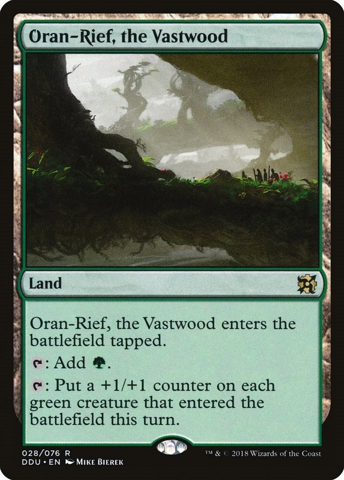 Image for Oran-Rief, the Vastwood (Duel Decks: Elves vs. Inventors) (28) - Magic: The Gathering