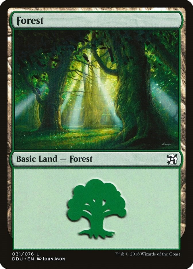 Image for Forest (031) (Duel Decks: Elves vs. Inventors) (31) - Magic: The Gathering
