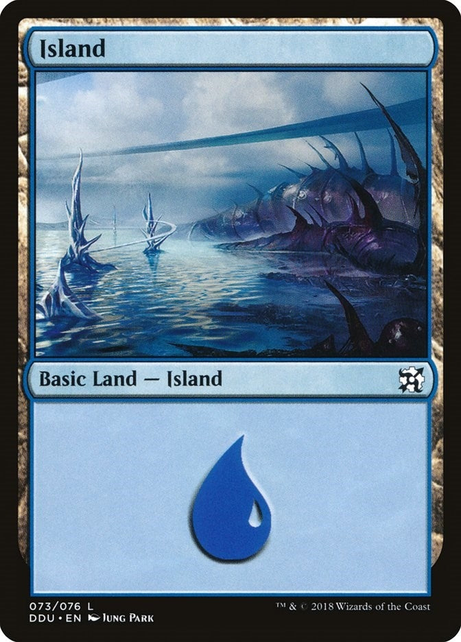Image for Island (073) (Duel Decks: Elves vs. Inventors) (73) - Magic: The Gathering