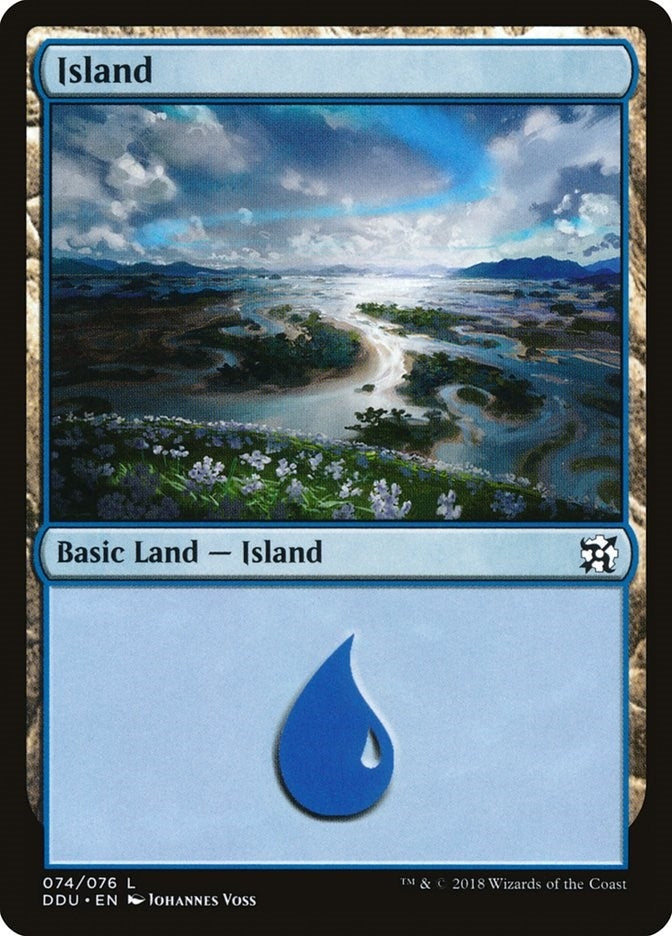 Image for Island (074) (Duel Decks: Elves vs. Inventors) (74) - Magic: The Gathering