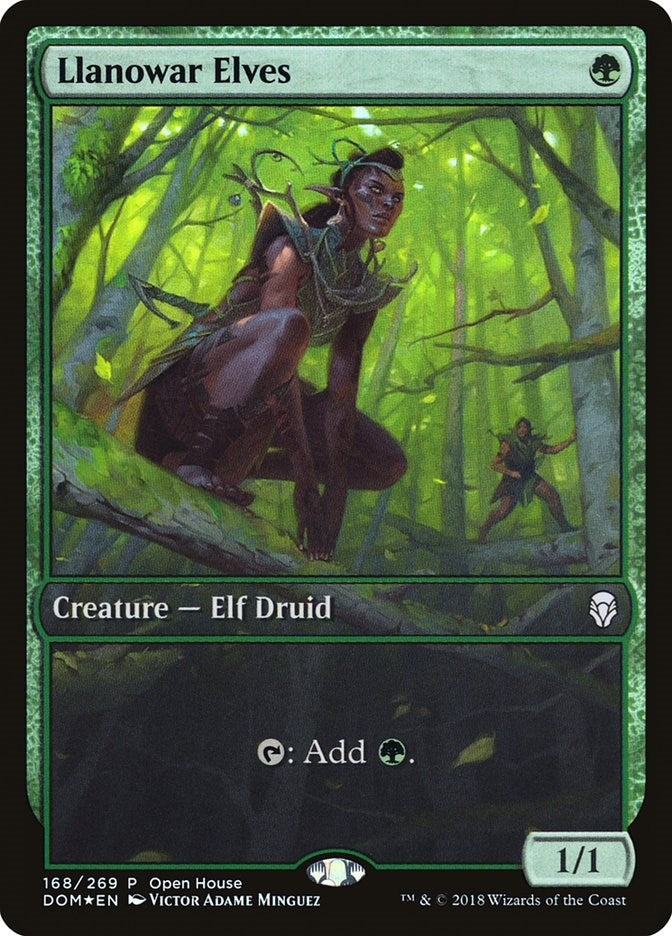 Image for Llanowar Elves (Open House Promos) (168) - Magic: The Gathering