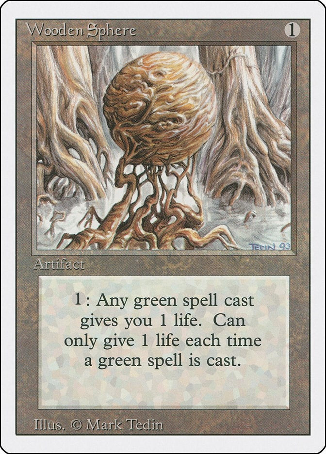 Image for Wooden Sphere (Revised Edition) - Magic: The Gathering