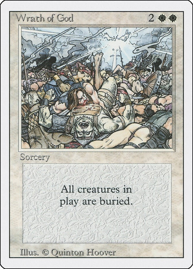 Image for Wrath of God (Revised Edition) - Magic: The Gathering