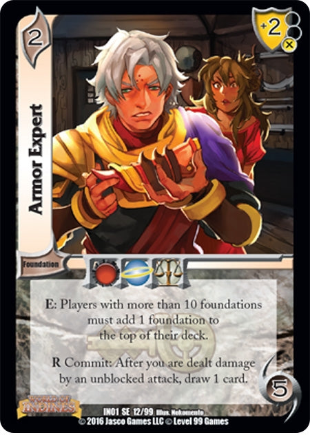 Image for Armor Expert (World of Indines) (12) - UniVersus