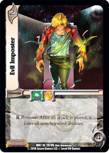 Image for Evil Imposter (World of Indines) (29) - UniVersus