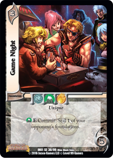 Image for Game Night (World of Indines) (30) - UniVersus
