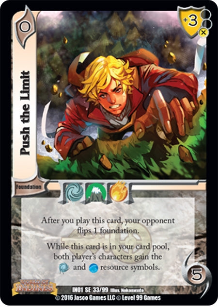 Image for Push the Limit (World of Indines) (33) - UniVersus