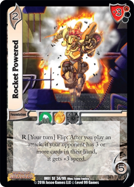 Image for Rocket Powered (World of Indines) (34) - UniVersus