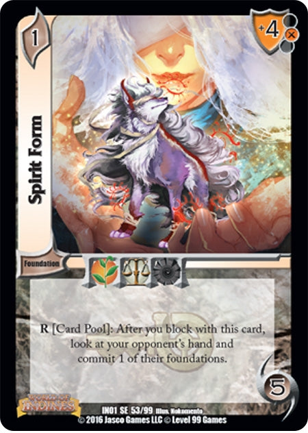 Image for Spirit Form (World of Indines) (53) - UniVersus