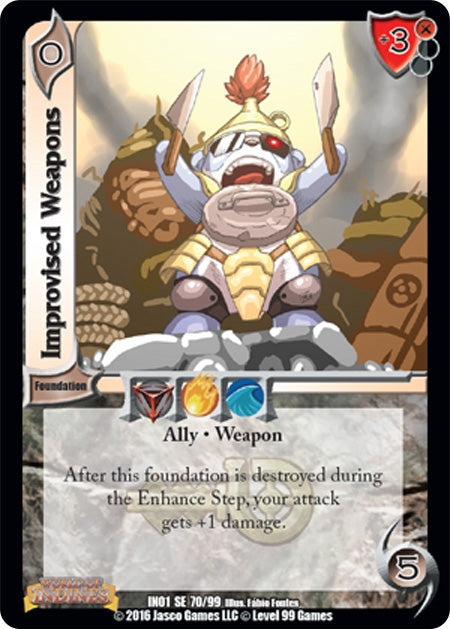 Image for Improvised Weapons (World of Indines) (70) - UniVersus