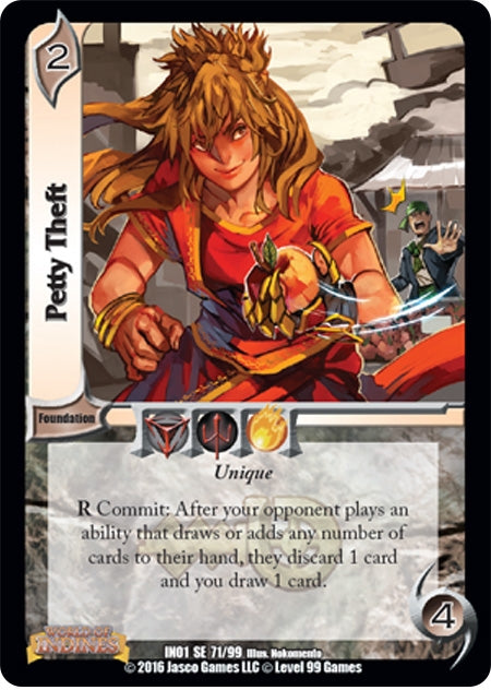 Image for Petty Theft (World of Indines) (71) - UniVersus