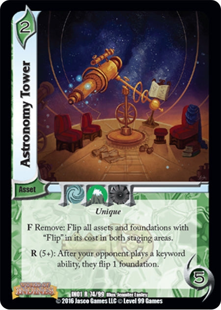 Image for Astronomy Tower (World of Indines) (74) - UniVersus