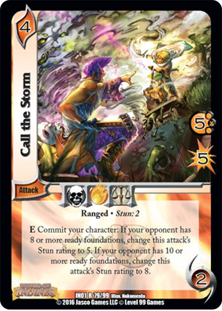 Image for Call the Storm (World of Indines) (79) - UniVersus
