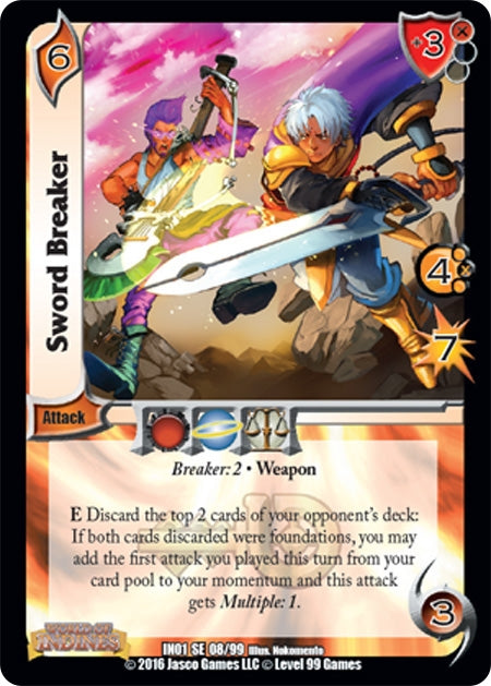 Image for Sword Breaker (World of Indines) (8) - UniVersus