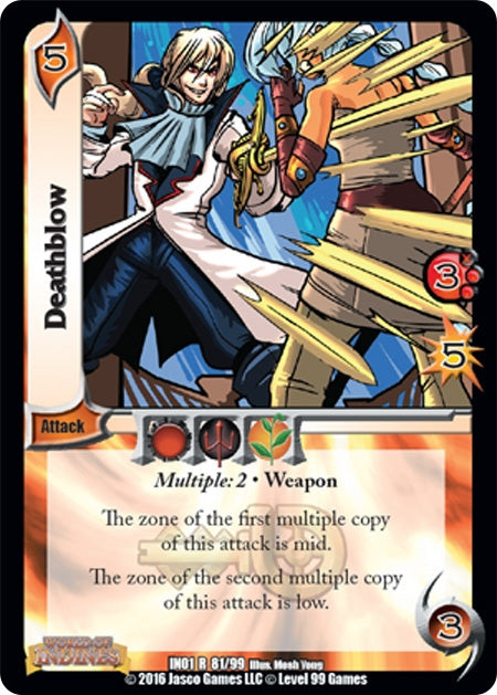 Image for Deathblow (World of Indines) (81) - UniVersus