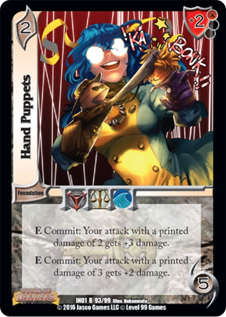 Image for Hand Puppets (World of Indines) (93) - UniVersus