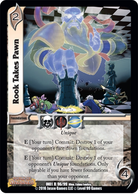 Image for Rook Takes Pawn (World of Indines) (96) - UniVersus