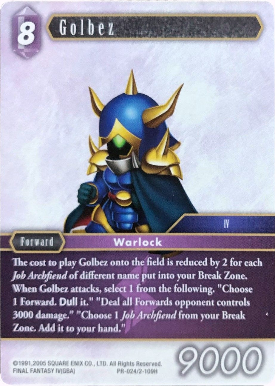 Image for Golbez (Alternate Art Promo) (FF: Promo Cards) (PR-024/2-109H) - Final Fantasy TCG