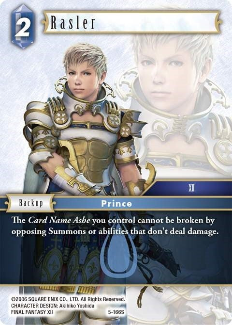 Image for Rasler (Opus V) (5-166S) - Final Fantasy TCG