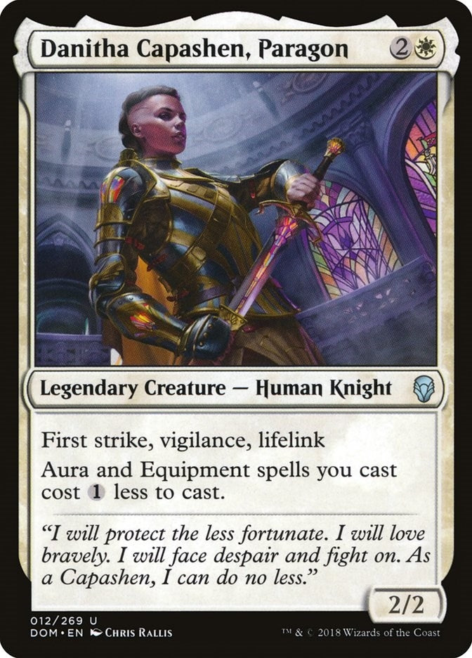 Image for Danitha Capashen, Paragon (Dominaria) (12) - Magic: The Gathering