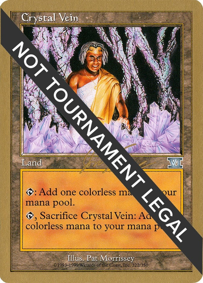 Image for Crystal Vein - 2000 Jon Finkel (6ED) (World Championship Decks) - Magic: The Gathering