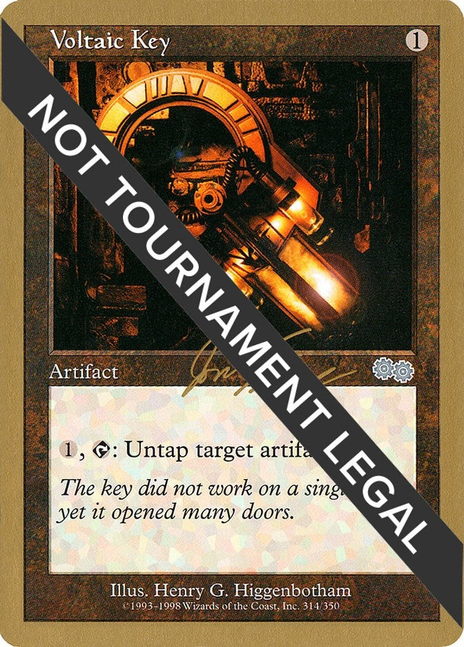 Image for Voltaic Key - 2000 Jon Finkel (USG) (World Championship Decks) - Magic: The Gathering
