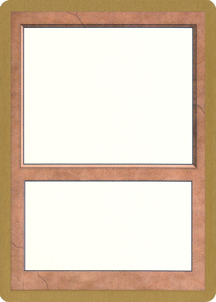 Image for 2000 World Championship Blank Card (World Championship Decks) - Magic: The Gathering
