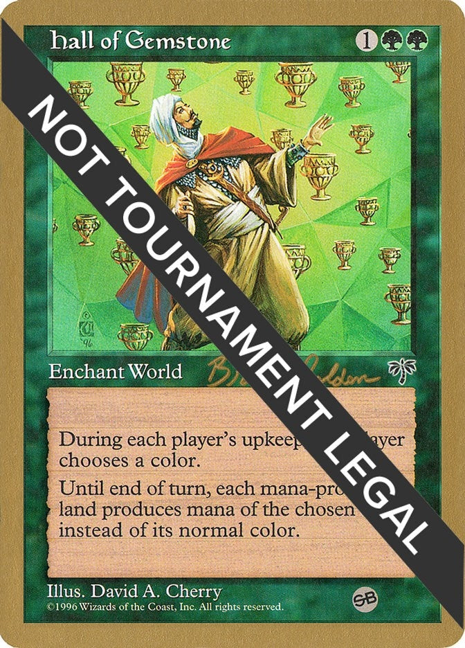 Image for Hall of Gemstone - 1998 Brian Selden (MIR) (SB) (World Championship Decks) - Magic: The Gathering