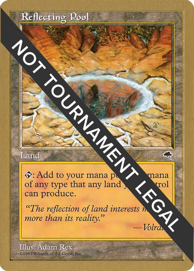 Image for Reflecting Pool - 1998 Brian Selden (TMP) (World Championship Decks) - Magic: The Gathering
