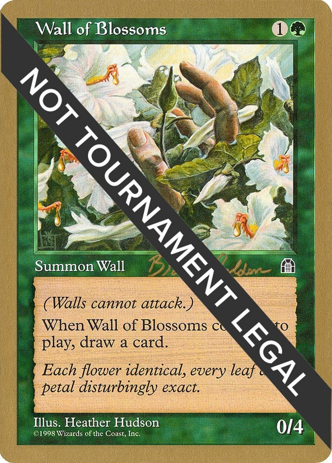 Image for Wall of Blossoms - 1998 Brian Selden (STH) (World Championship Decks) - Magic: The Gathering