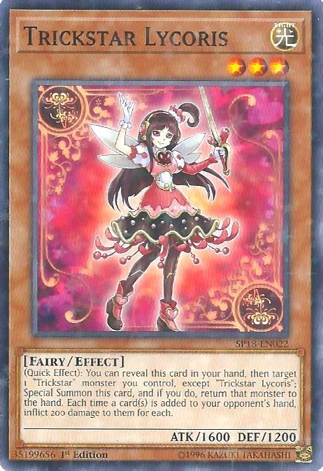 Image for Trickstar Lycoris (Starfoil) (Star Pack VRAINS) (SP18-EN022) - YuGiOh