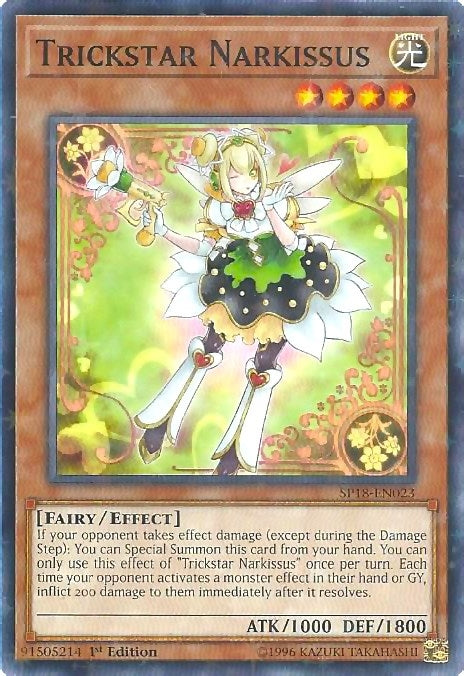Image for Trickstar Narkissus (Starfoil) (Star Pack VRAINS) (SP18-EN023) - YuGiOh