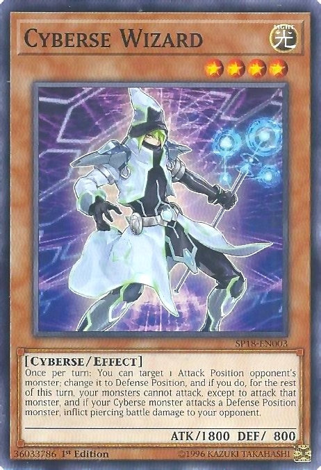 Image for Cyberse Wizard (Star Pack VRAINS) (SP18-EN003) - YuGiOh