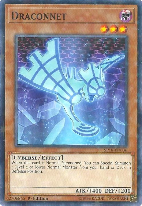 Image for Draconnet (Starfoil) (Star Pack VRAINS) (SP18-EN006) - YuGiOh