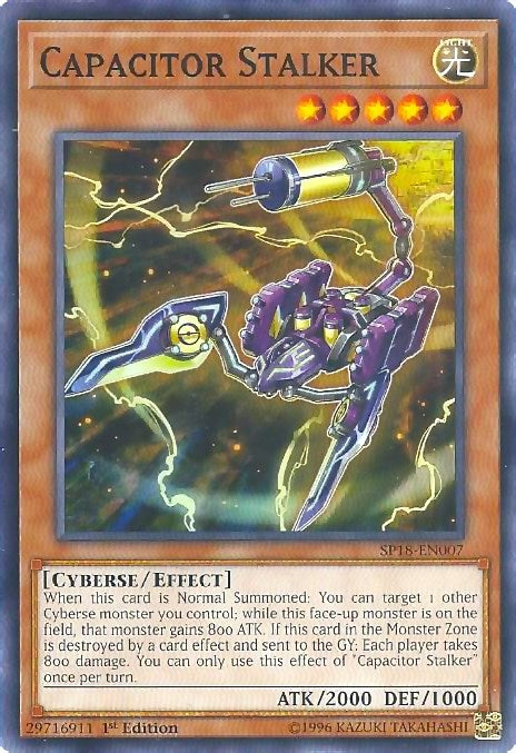 Image for Capacitor Stalker (Star Pack VRAINS) (SP18-EN007) - YuGiOh