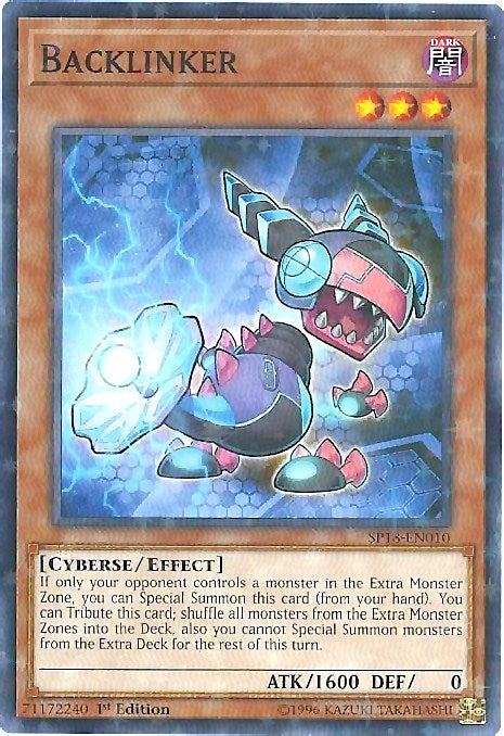 Image for Backlinker (Starfoil) (Star Pack VRAINS) (SP18-EN010) - YuGiOh