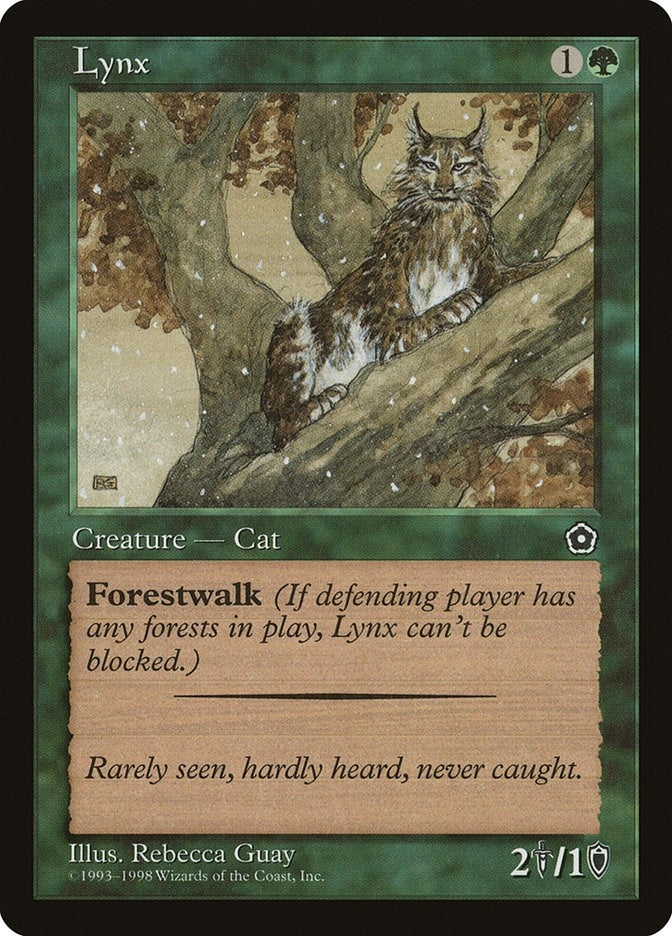 Image for Lynx (Portal Second Age) - Magic: The Gathering
