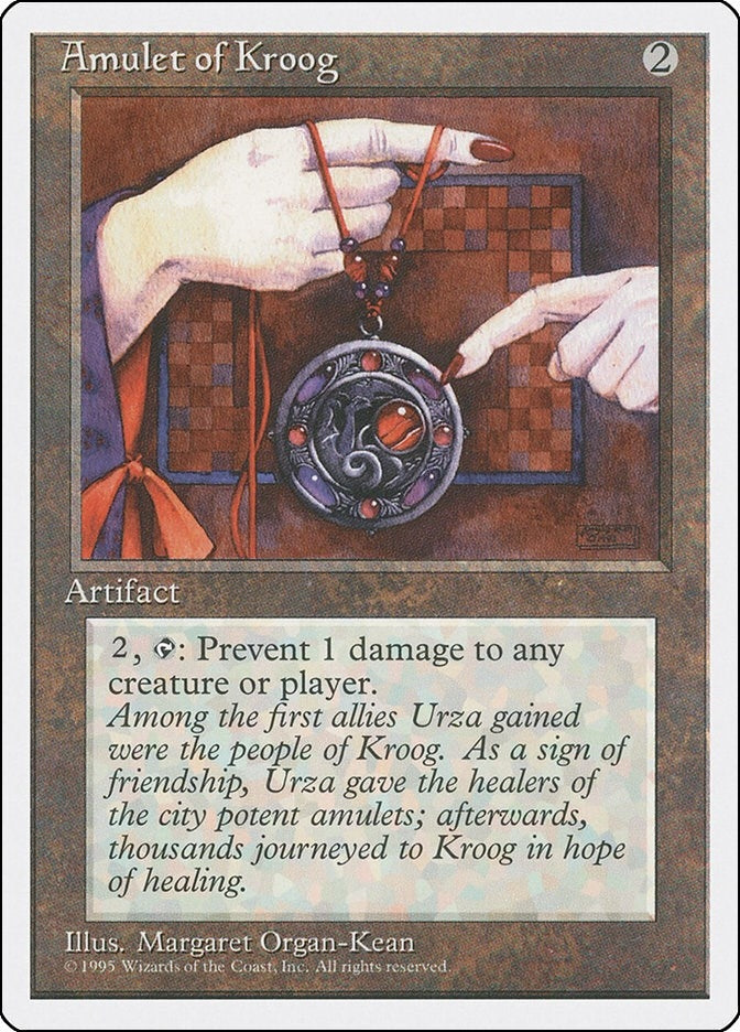 Image for Amulet of Kroog (Fourth Edition) - Magic: The Gathering