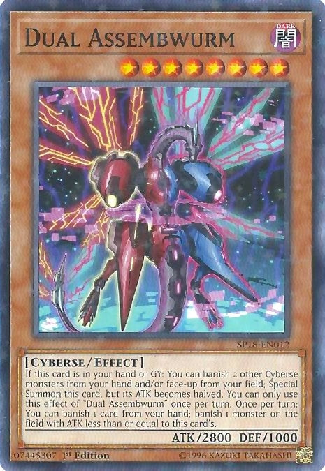 Image for Dual Assembwurm (Starfoil) (Star Pack VRAINS) (SP18-EN012) - YuGiOh