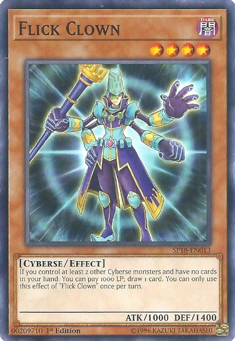 Image for Flick Clown (Star Pack VRAINS) (SP18-EN013) - YuGiOh