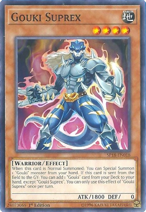 Image for Gouki Suprex (Star Pack VRAINS) (SP18-EN018) - YuGiOh