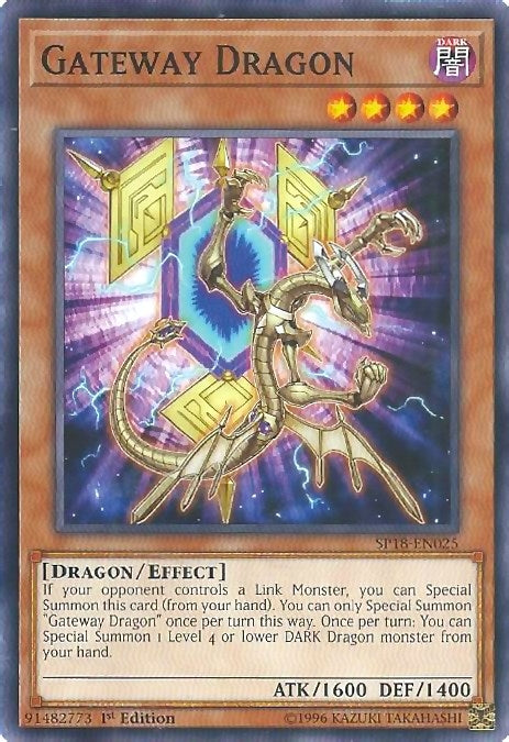 Image for Gateway Dragon (Star Pack VRAINS) (SP18-EN025) - YuGiOh
