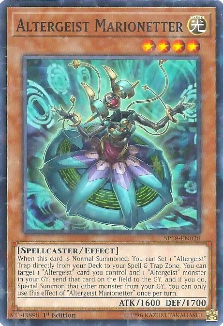 Image for Altergeist Marionetter (Starfoil) (Star Pack VRAINS) (SP18-EN028) - YuGiOh