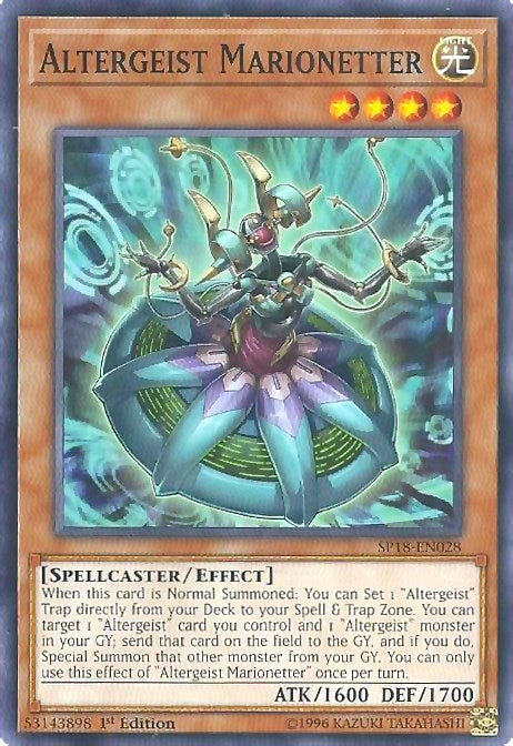Image for Altergeist Marionetter (Star Pack VRAINS) (SP18-EN028) - YuGiOh