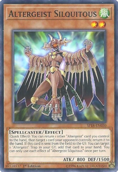 Image for Altergeist Silquitous (Star Pack VRAINS) (SP18-EN030) - YuGiOh
