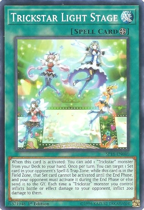 Image for Trickstar Light Stage (Star Pack VRAINS) (SP18-EN040) - YuGiOh