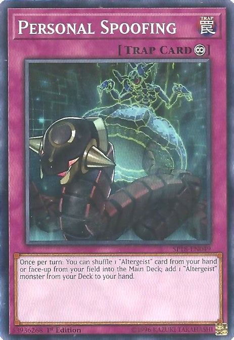 Image for Personal Spoofing (Star Pack VRAINS) (SP18-EN049) - YuGiOh